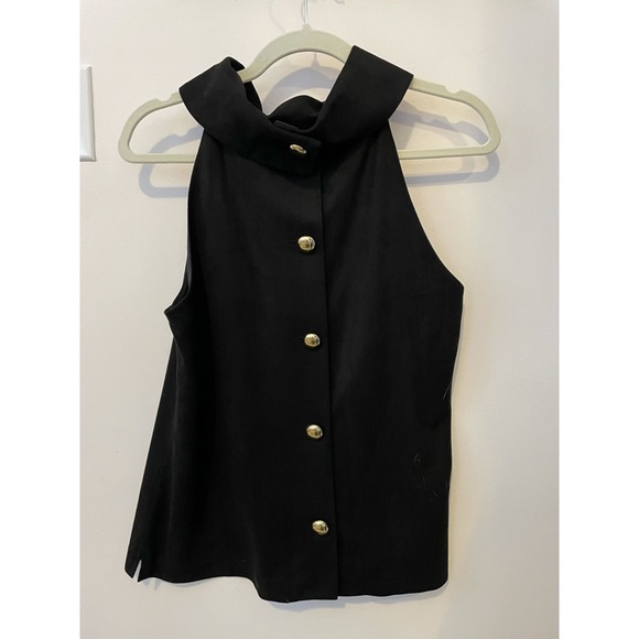 NWT Sail to Sable black cowl neck top - Picture 2 of 4